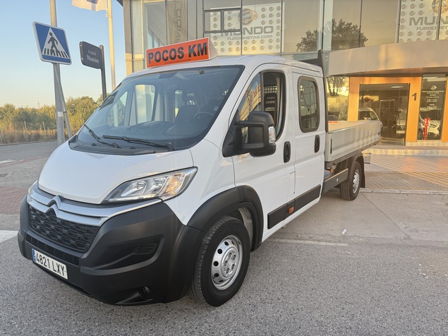 Citroen Jumper Caja Abierta Doble Cabina 7 Plazas frente Lateral