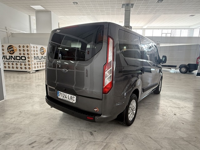 Ford Transit Custom 8 Plazas Hibrida furgoneta seminueva poarte trasera